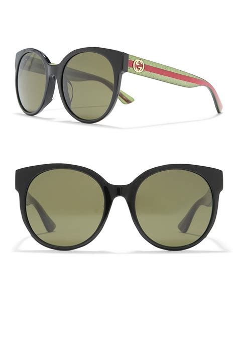 gucci 56mm round sunglasses.